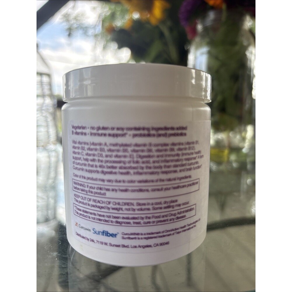 Childrens Multivitamin Drink Mix Powder Fruit Punch Flavored 1.48oz 30 Servings - Picture 3 of 3